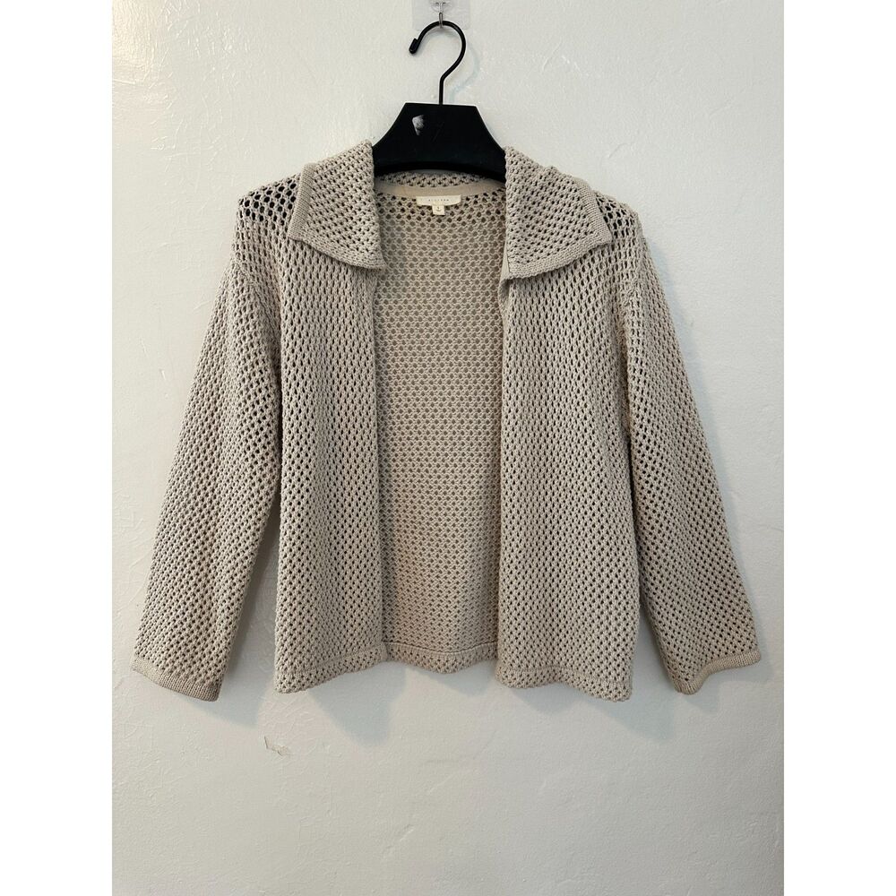 All Row Women's Beige Knitted Cardigan Size S